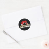 STICKER ROND BOXE (Enveloppe)