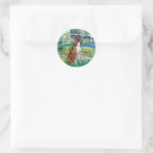 Sticker Rond Boxer (br5) - Pont (Sac)