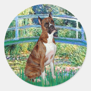 Sticker Rond Boxer (br5) - Pont