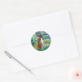 Sticker Rond Boxer (br5) - Pont (Enveloppe)