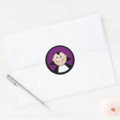 Sticker Rond Boy Dracula (Enveloppe)