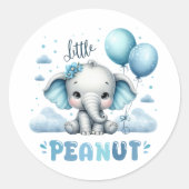 Sticker Rond Boy Little Peanut  (Devant)