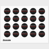 Sticker Rond Boycott Arizona (Feuille)