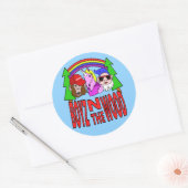 Sticker Rond Boyz dans le bois (Enveloppe)