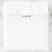 Sticker rond BP Bocott (Sac)