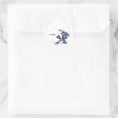 Sticker Rond Bradley Blue Jay (Sac)