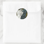 Sticker Rond Bradley : Son livre (Sac)