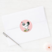 Sticker Rond Brahma : Coq clair (Enveloppe)