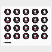 Sticker Rond Braille Cancer (Feuille)