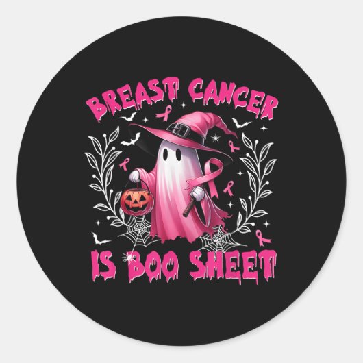 Sticker Rond Braille Cancer (Devant)