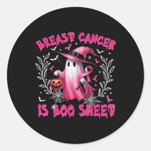 Sticker Rond Braille Cancer