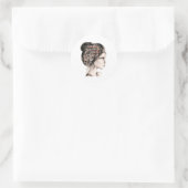 Sticker Rond Brain is (Sac)