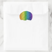 Sticker Rond Brainbow (Sac)