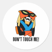 Sticker Rond Brak Dont Touch Me  (Devant)