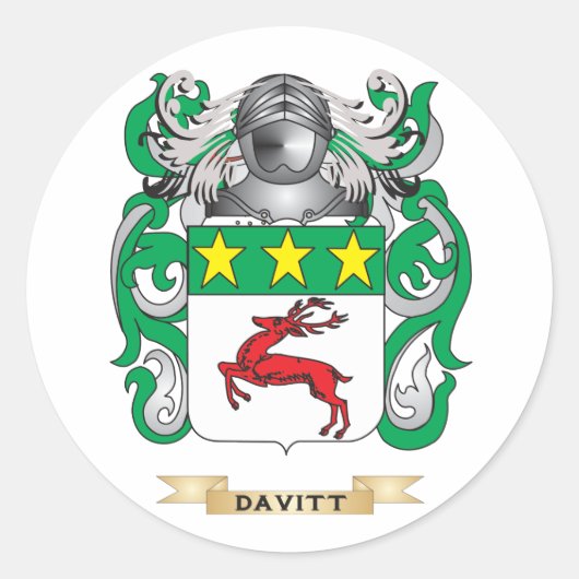 Sticker Rond Bras Davitt (Devant)