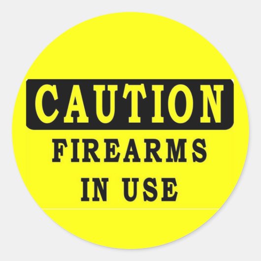 STICKER ROND BRAS DE FEU EN COURS D'UTILISATION (Devant)