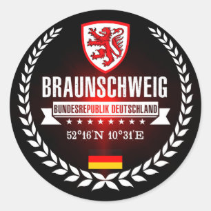 Sticker Rond Braunschweig