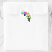 STICKER ROND BRAVO (Sac)