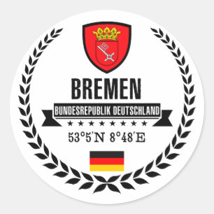 Sticker Rond Brême
