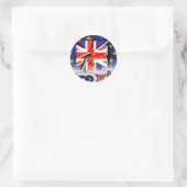 Sticker Rond brexit (Sac)