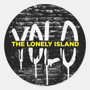 Sticker Rond Brick