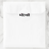 Sticker Rond Bridesmaid (Sac)