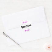 Sticker Rond Bridezilla Bride (Enveloppe)