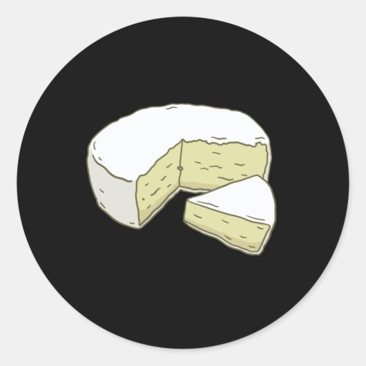 Sticker Rond Brie (Devant)