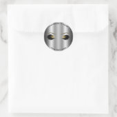 Sticker Rond Brillant Silver Gold Maquillage Eyelashes Glam Per (Sac)