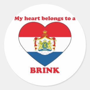 Sticker Rond Brink