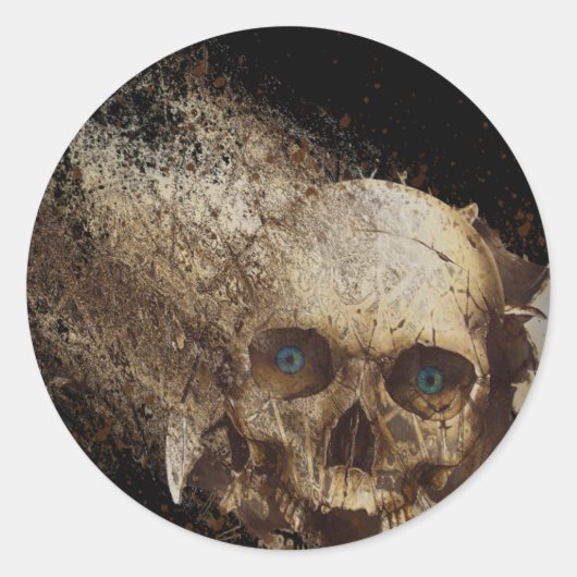 Sticker Rond Brisé (Devant)