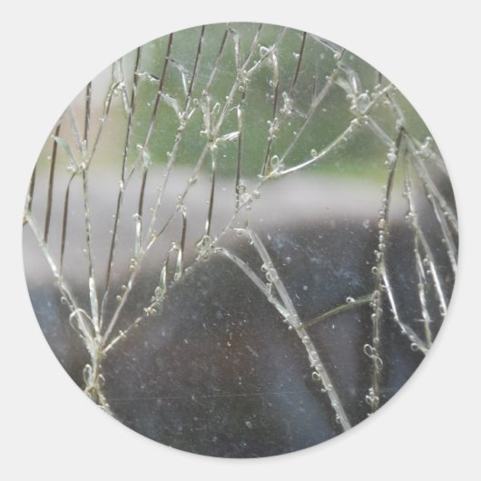 Sticker Rond Brisé (Devant)