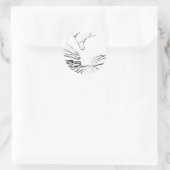 Sticker Rond brisé (Sac)