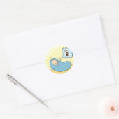Sticker Rond Britannique Milah (Enveloppe)