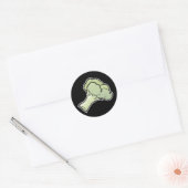 Sticker Rond brocoli (Enveloppe)