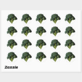 Sticker Rond Brocoli (Feuille)