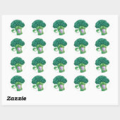 Sticker Rond brocoli (Feuille)