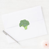 Sticker Rond Brocoli (Enveloppe)