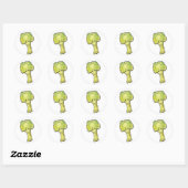 Sticker Rond brocoli (Feuille)