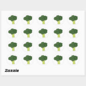 Sticker Rond Brocolli (Feuille)