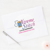 Sticker Rond broderie sur mesure x point, WWW.XTREMESTITCH.COM (Enveloppe)