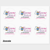 Sticker Rond broderie sur mesure x point, WWW.XTREMESTITCH.COM (Feuille)