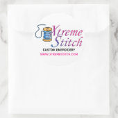 Sticker Rond broderie sur mesure x point, WWW.XTREMESTITCH.COM (Sac)