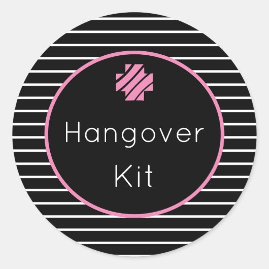 Sticker Rond Brodeurs de Hangover (Devant)