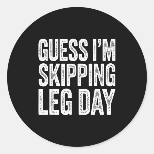 Sticker Rond Broken Leg Art For Men Women Kids Broke Foot Broke (Devant)