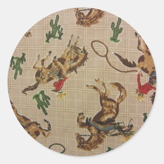 Sticker Rond Bronco (Devant)