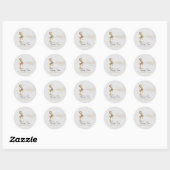 Sticker Rond Bronzage par pulvérisation Appareil de bronzage mo (Feuille)