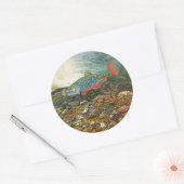 Sticker Rond Brook Trout (Enveloppe)