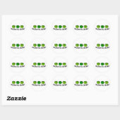 Sticker Rond Brosel (Feuille)