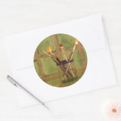 Sticker Rond Brosses (Enveloppe)